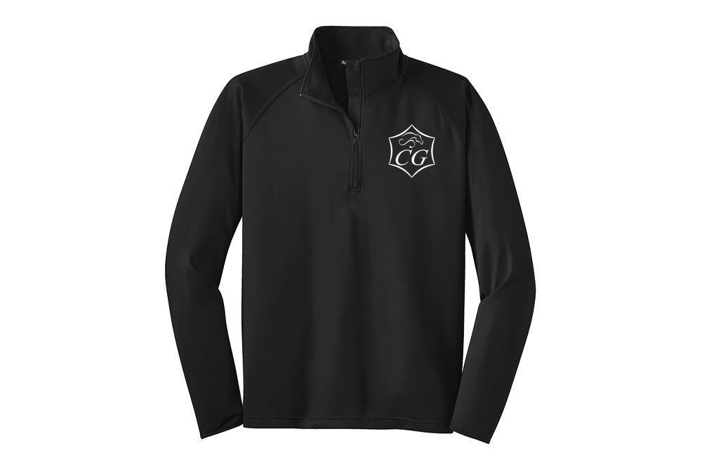 Clover Grove Men's Sport-Tek Sport-Wick Stretch 1/4 Zip Pullover