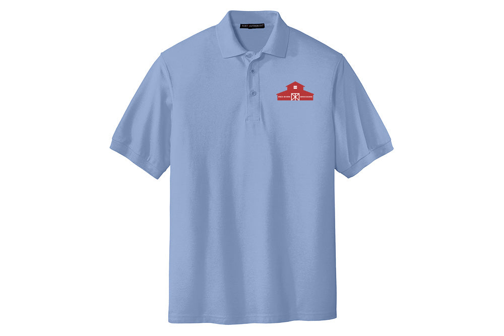 Red Barn IEA Men's Port Authority Short Sleeve Silk Touch Polo