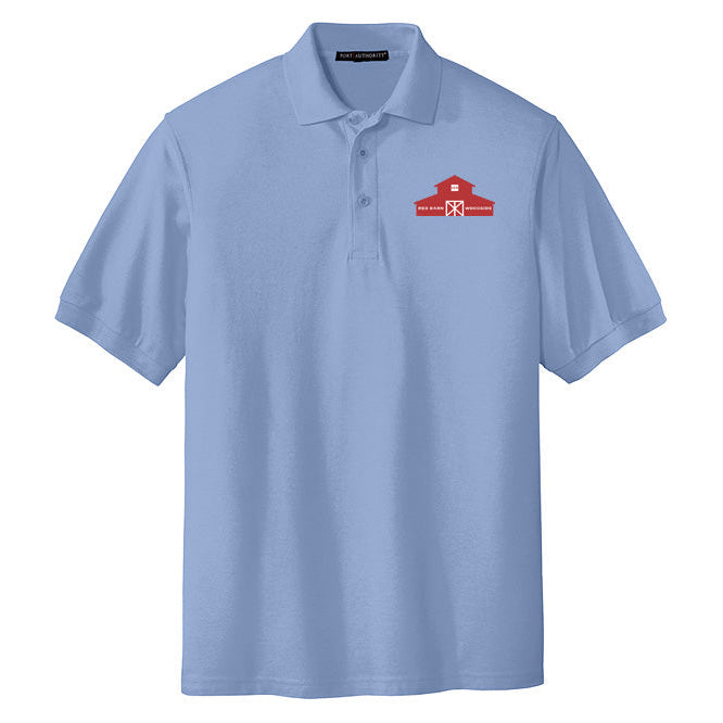 Red Barn IEA Men's Port Authority Short Sleeve Silk Touch Polo
