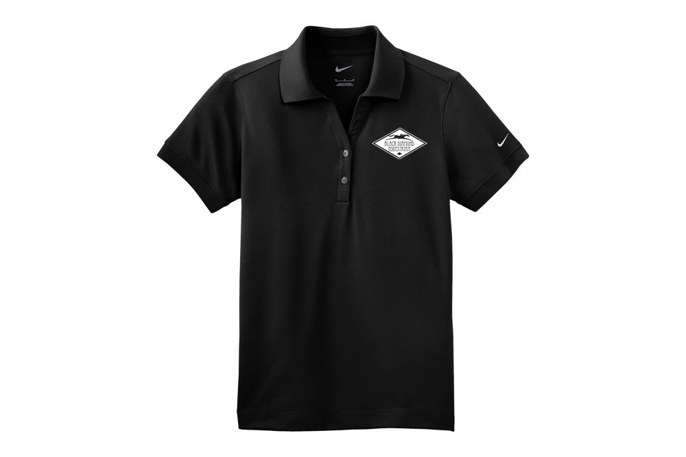 Black Diamond Equestrian Women's Nike Tech Basic Dri-FIT Polo