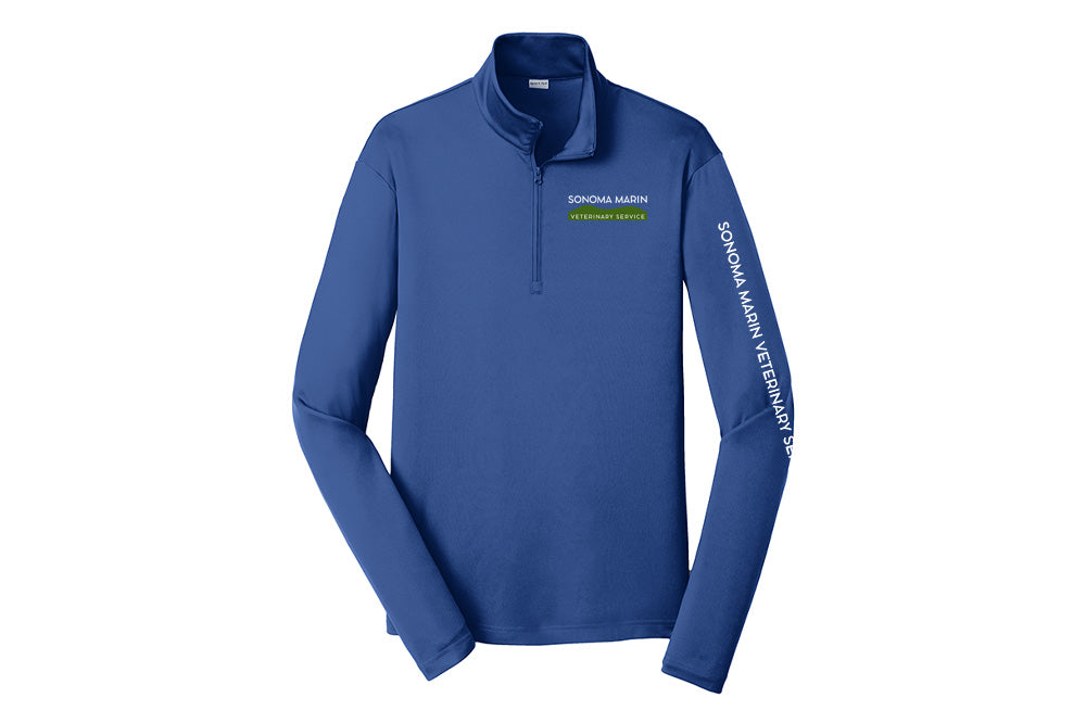 Sonoma Marin Vet Men's Sport-Tek PosiCharge 1/4 Zip Sunshirt