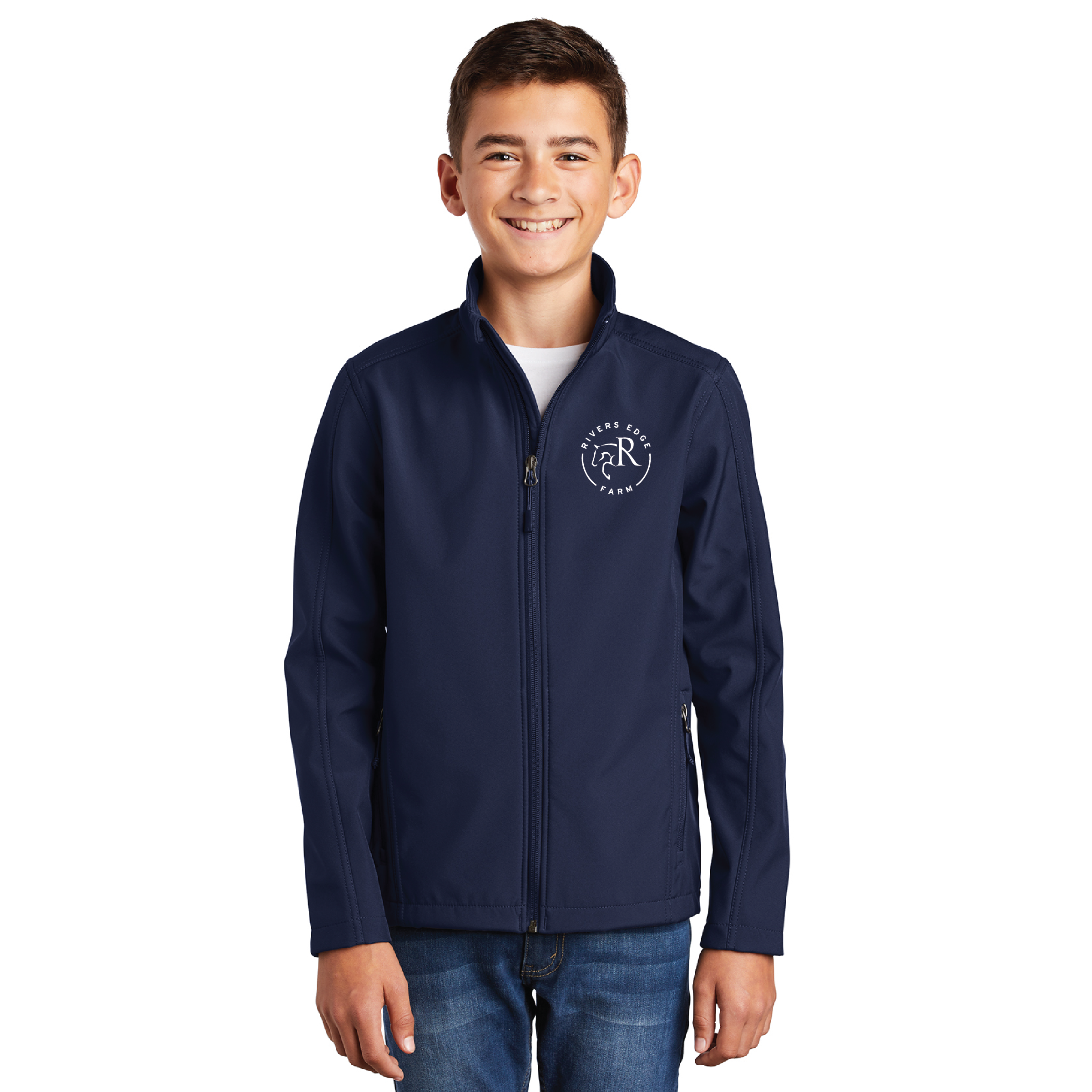 Rivers Edge Farm Youth Port Authority Core Soft Shell Jacket