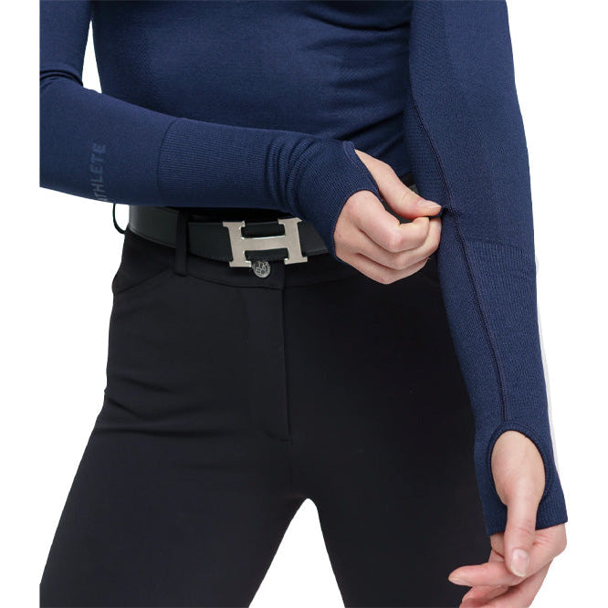 Windy Hill Equestrians Women's TKEQ 'Kennedy' Seamless Long Sleeve V-Neck