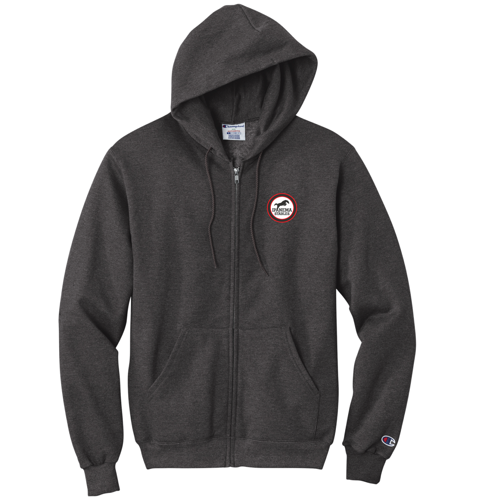 Ipanema Stables Unisex Champion Powerblend Full-Zip Hoodie