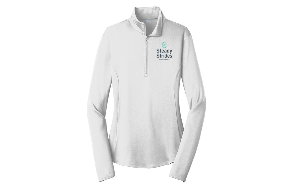 Steady Strides Women's Sport-Tek PosiCharge 1/4 Zip Sunshirt