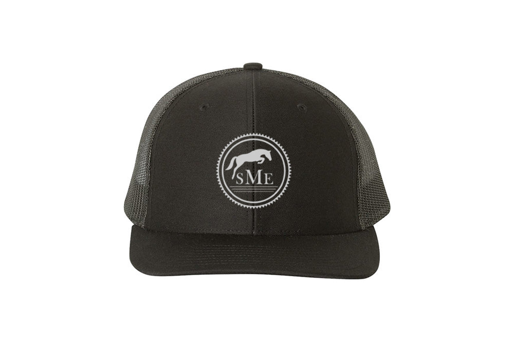 Silver Mesquite Equestrian Snapback Trucker Cap