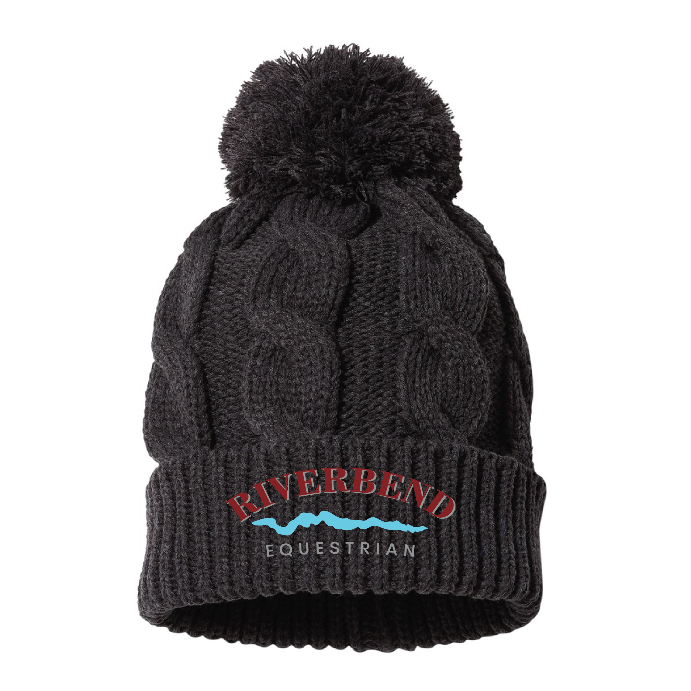 Riverbend Equestrian Chunk Twist Cuffed Beanie