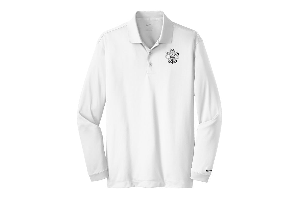 Cheval Training Men's Nike Long Sleeve Stretch Dri-FIT Polo