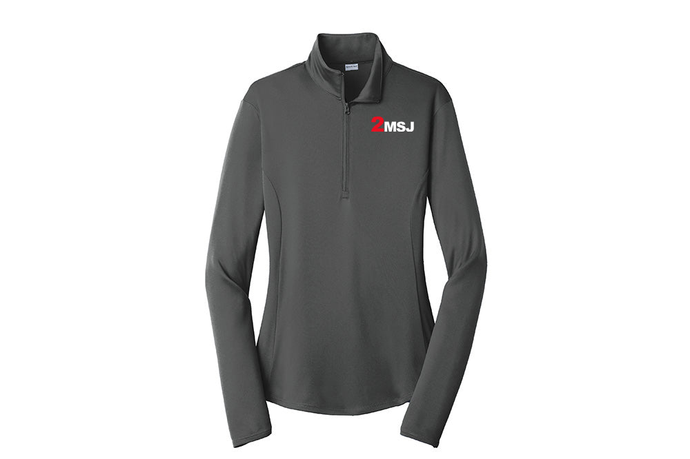 2 Mutch Women's Sport-Tek PosiCharge 1/4 Zip Sunshirt