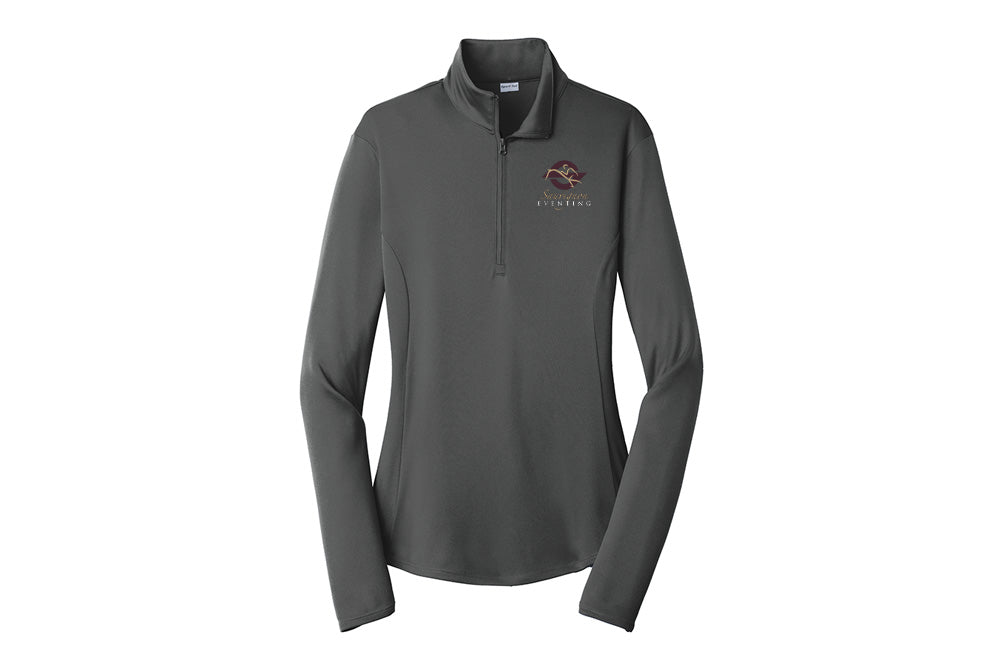 Sauvignon Eventing Women's Sport-Tek PosiCharge 1/4 Zip Sunshirt