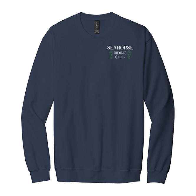 Seahorse Riding Club Unisex Softstyle Crewneck Sweatshirt