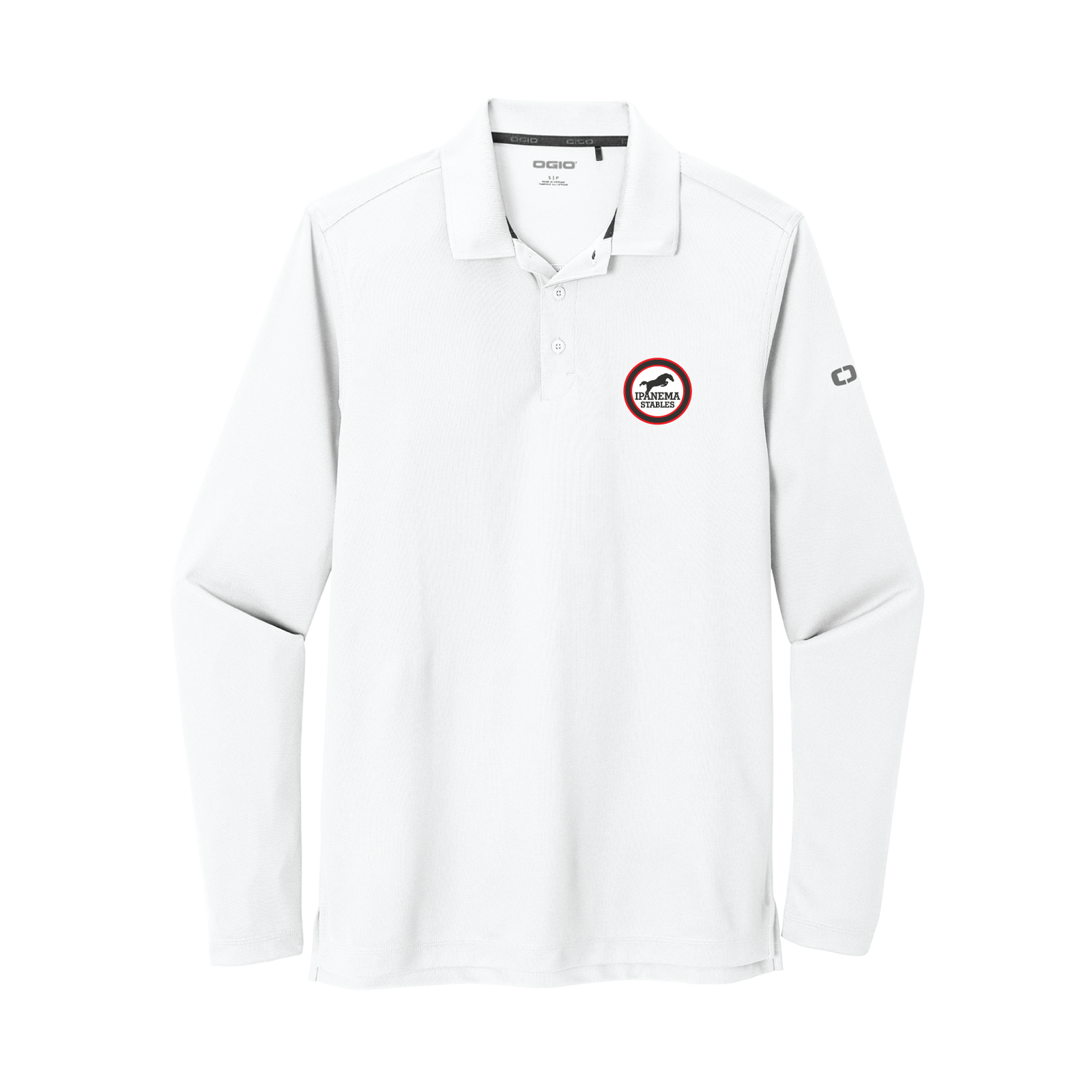 Ipanema Stables Men's OGIO Caliber Long Sleeve Polo