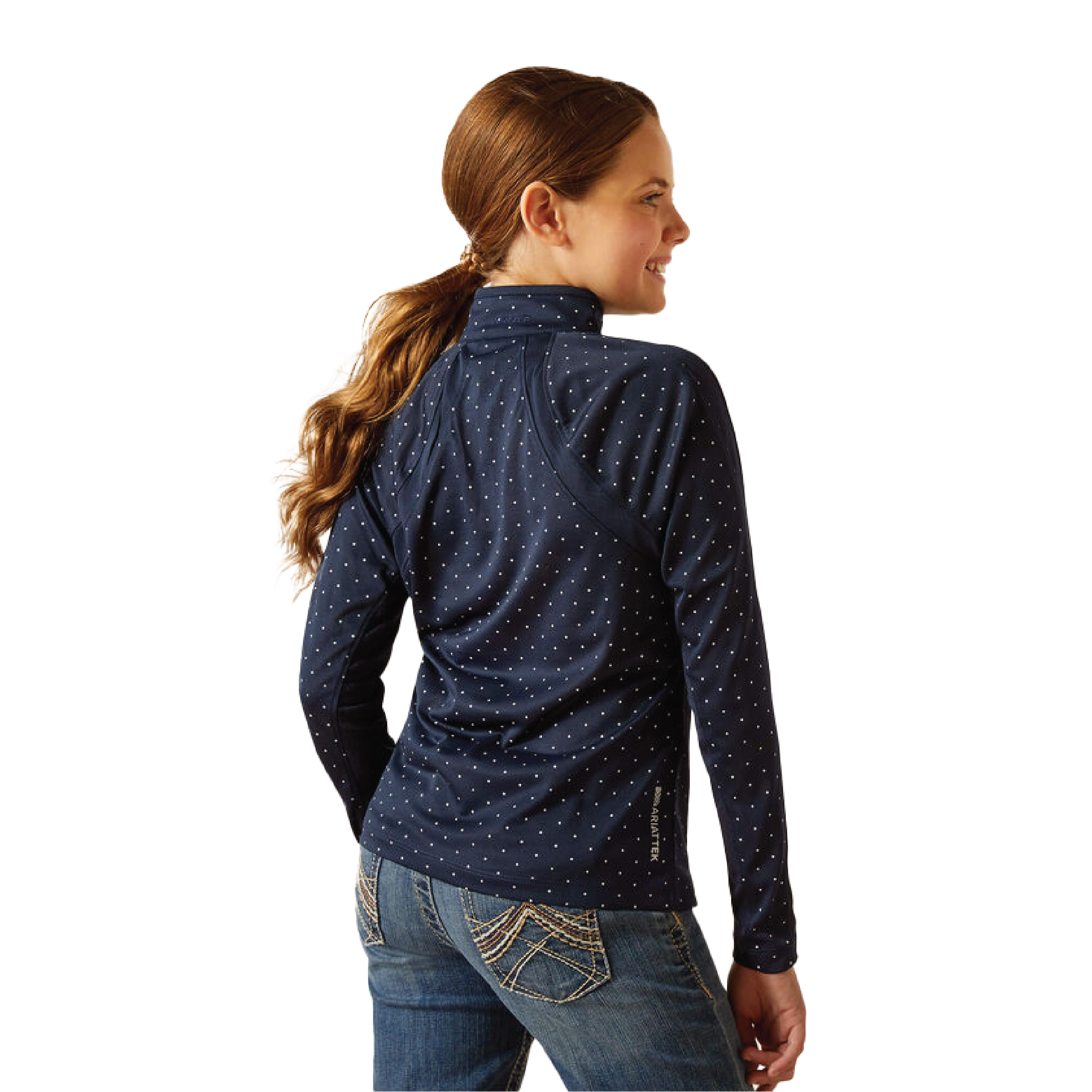 Rise Above Equestrian Youth Ariat Sunstopper 1/4 Zip Baselayer