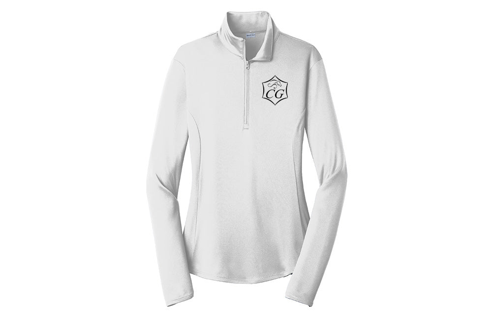 Clover Grove Women's Sport-Tek PosiCharge 1/4 Zip Sunshirt