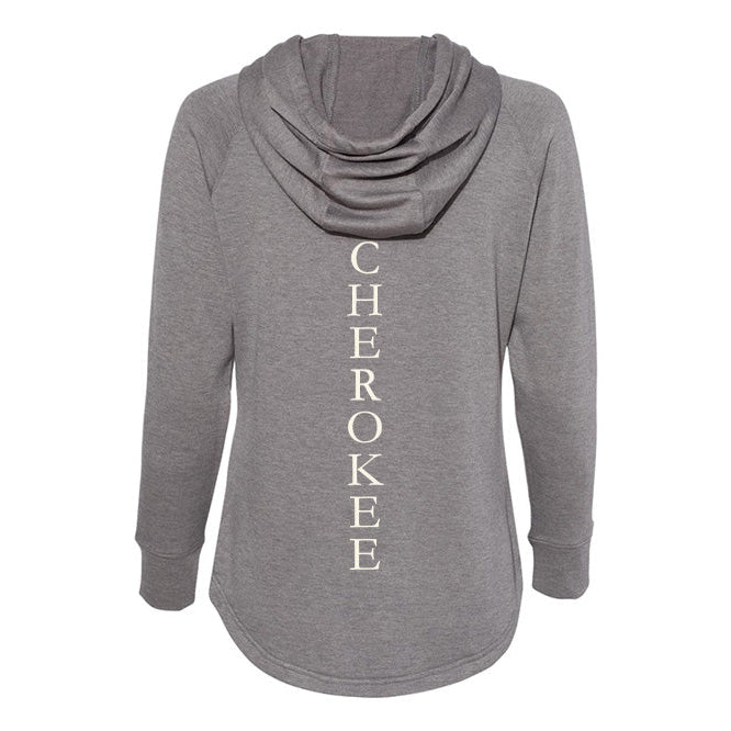 Cherokee Show Horses Women's Fleece Faux-Cashmere Full-Zip Sweatshirt