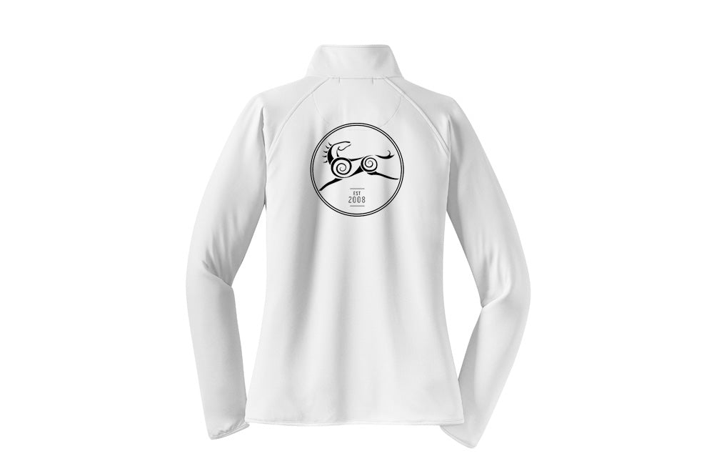 Sandhaven Women's Sport-Wick Stretch 1/4 Zip Pullover