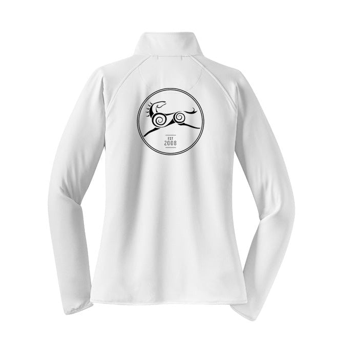 Sandhaven Women's SportTek Sport-Wick Stretch 1/4 Zip Pullover