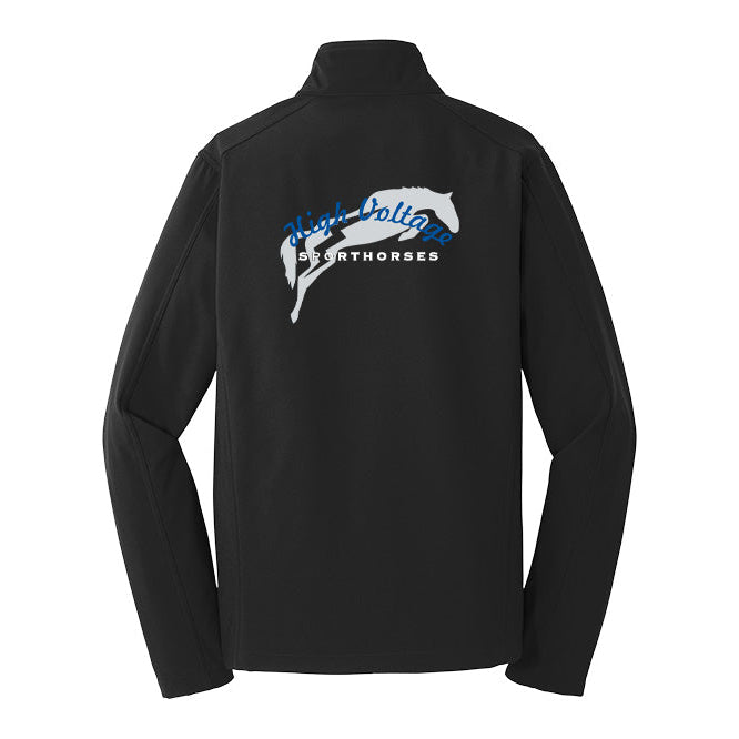 High Voltage Sporthorses Men's Port Authority Core Soft Shell Jacket