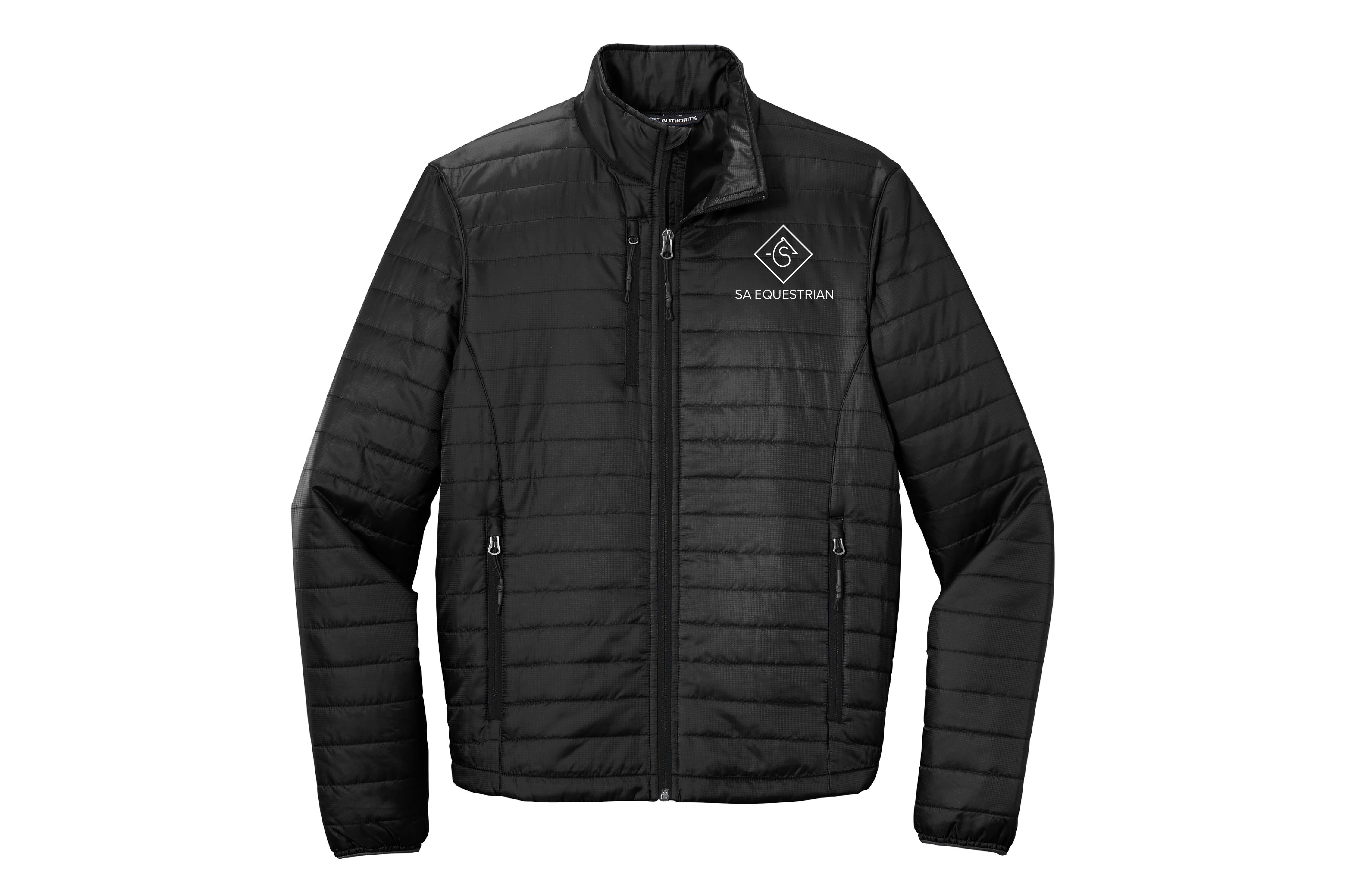SA Equestrian Men's Port Authority Packable Puffy Jacket