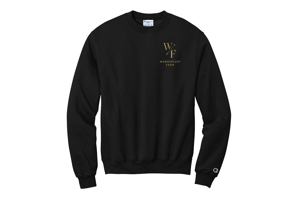 Wanderlust Farm Unisex Champion Powerblend Crewneck Sweatshirt