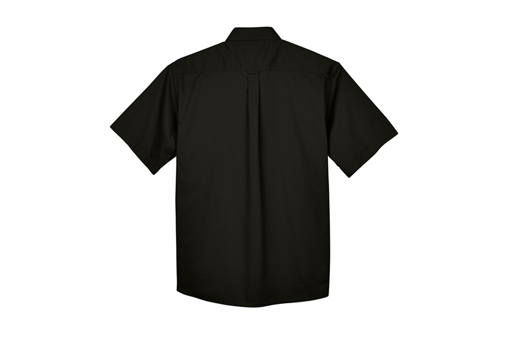 Harris Sporthorses Men's Easy Blend Short-Sleeve Twill Shirt