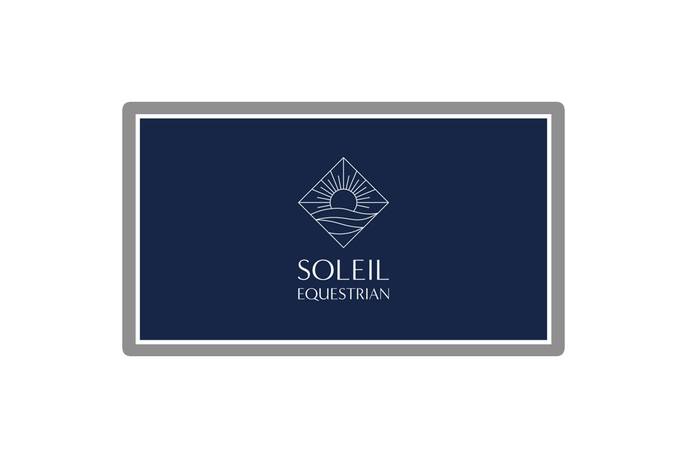 Soleil Equestrian Custom Stall Guard with Piping