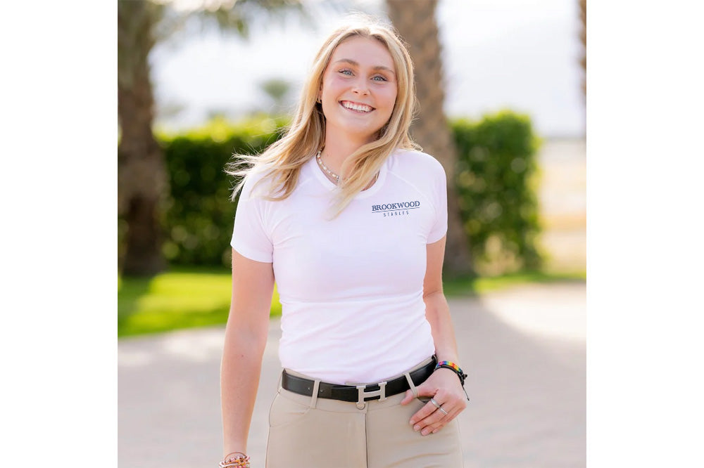 Brookwood Stables Women's TKEQ 'Kennedy' Seamless Short Sleeve Shirt