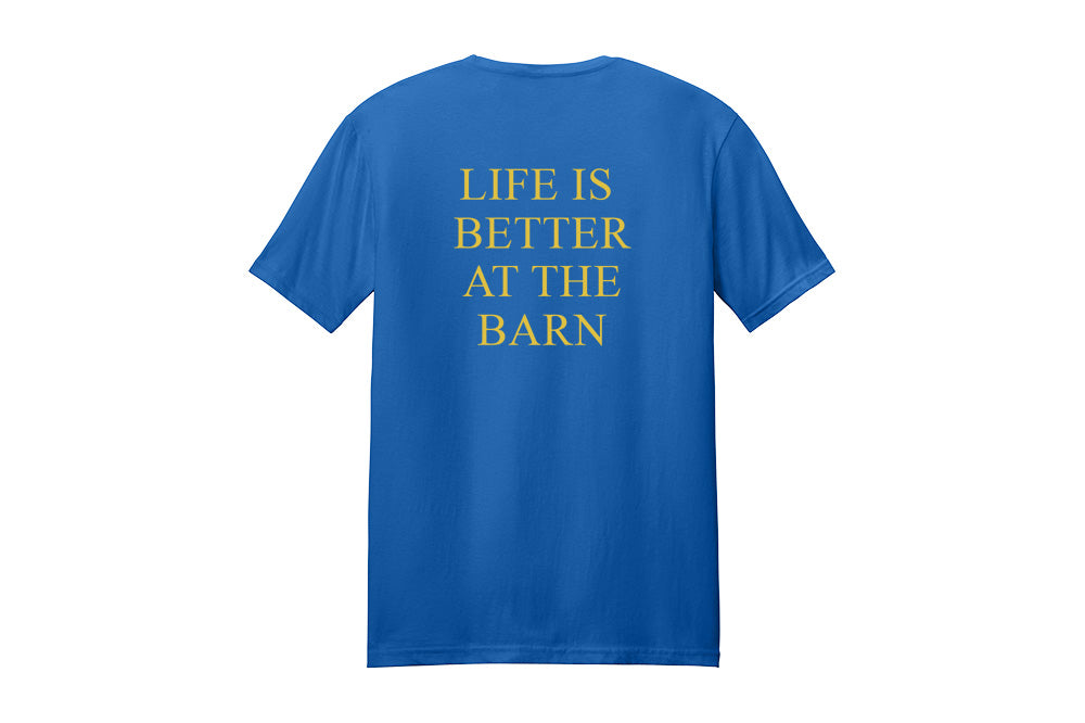SMCHA Men's Softstyle T-Shirt with Back Design Only