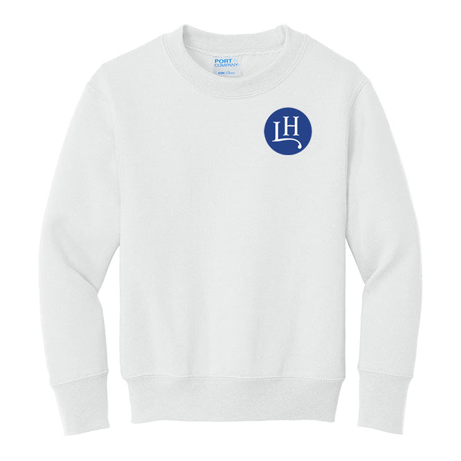 Leavitt Hill Youth Port & Company Fleece Crewneck Sweatshirt