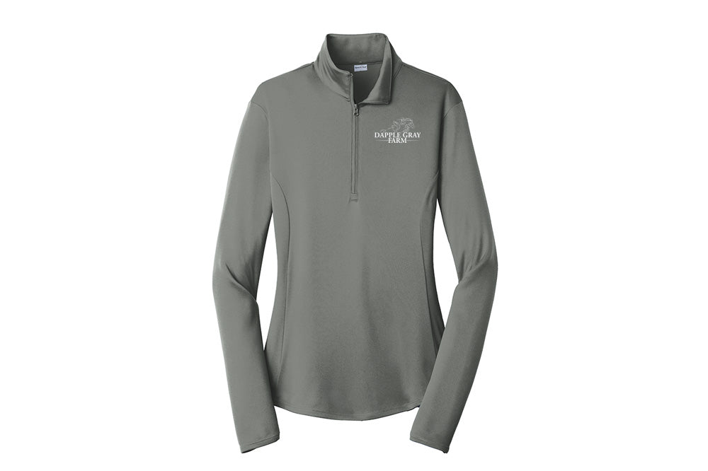 Dapple Gray Farm Women's Sport-Tek PosiCharge 1/4 Zip Sunshirt