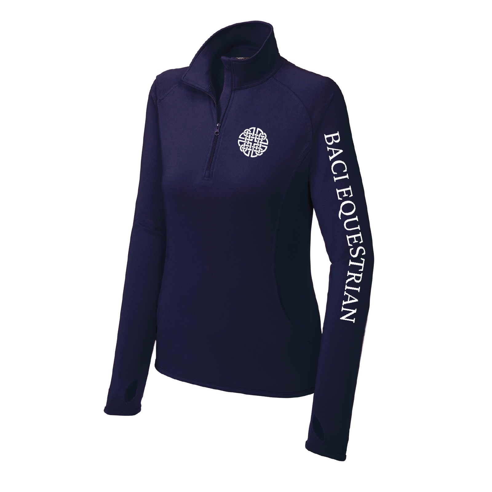 Baci Equestrian Women's Sport-Tek Stretch 1/4 Zip Pullover