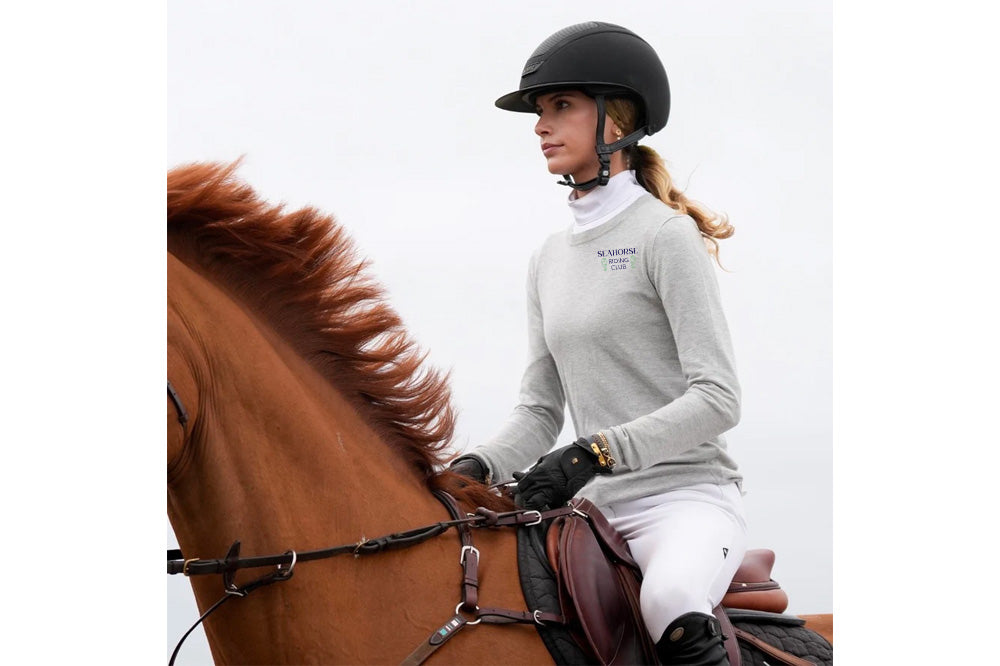 Seahorse Riding Club Women's TKEQ Essential Crewneck Sweater