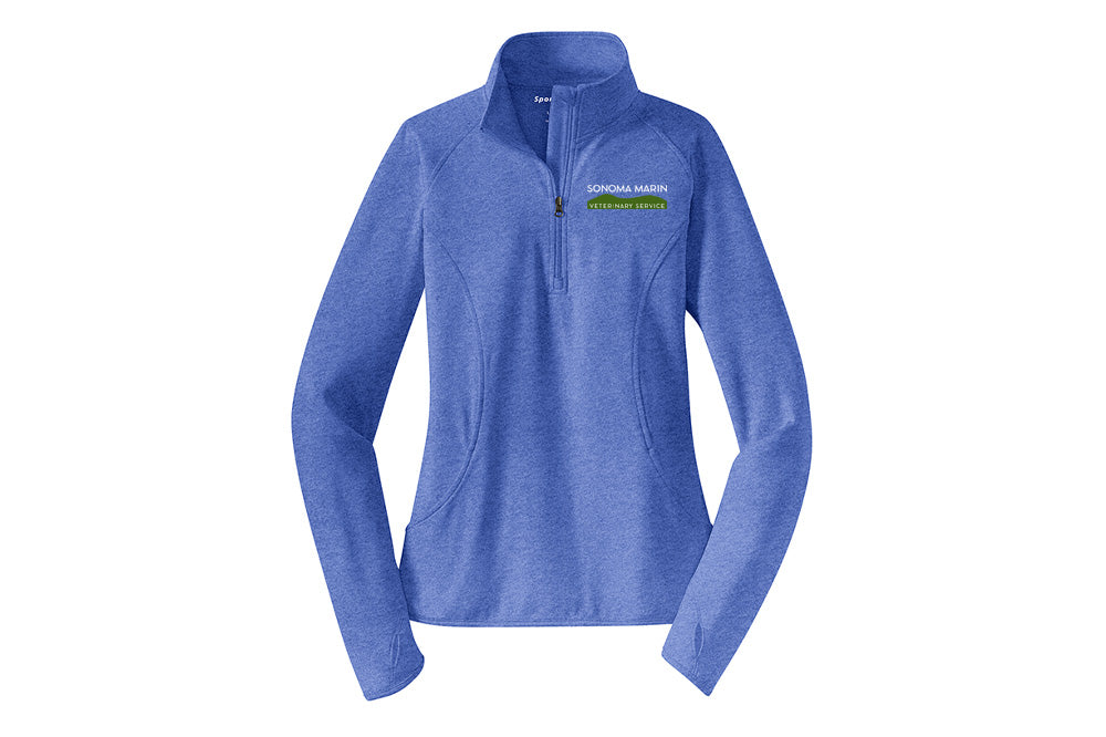 Sonoma Marin Vet Women's Sport-Tek Stretch 1/4 Zip Pullover