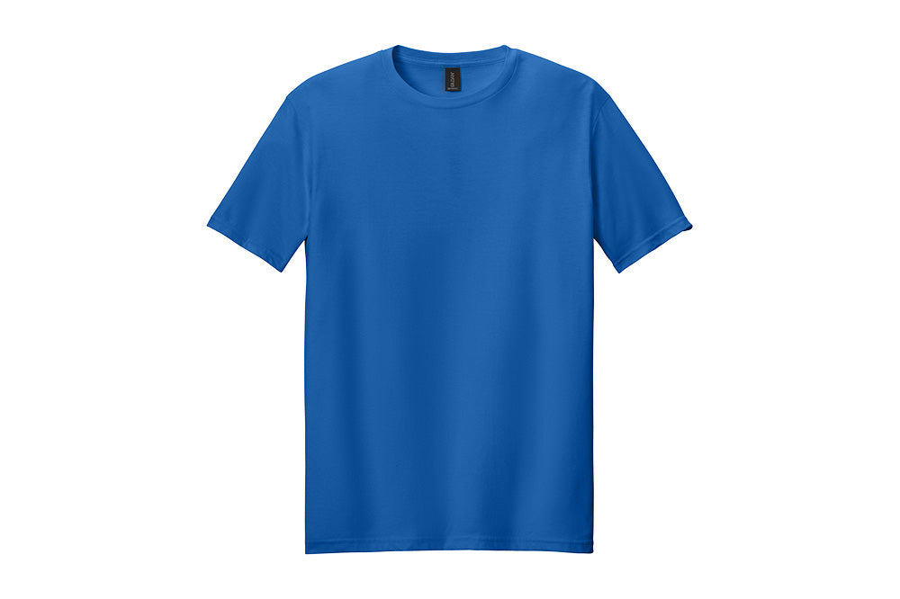 SMCHA Men's Softstyle T-Shirt with Back Design Only