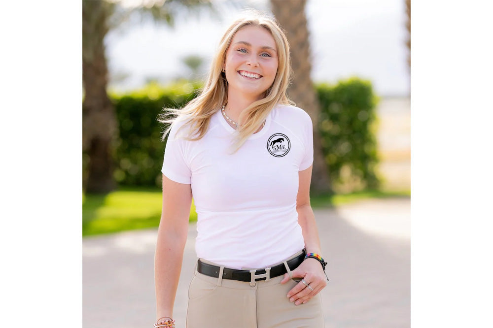 Silver Mesquite Equestrian Women's TKEQ 'Kennedy' Seamless Short Sleeve Shirt