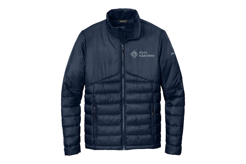 Soleil Equestrian Men's Eddie Bauer Quilted Puffy Jacket