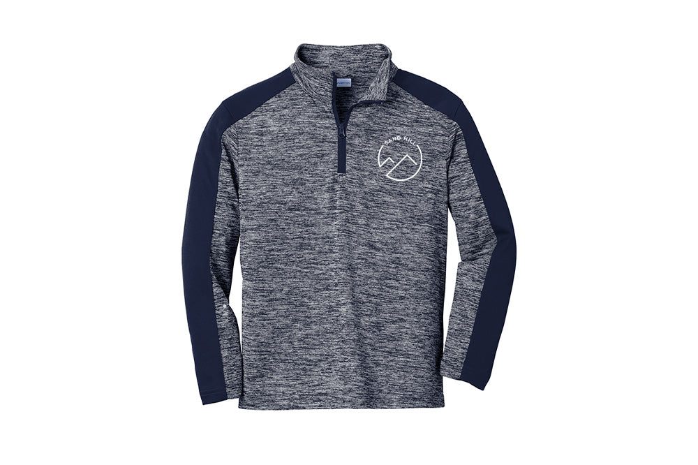 Sand Hill Stable Youth Sport-Tek PosiCharge Heather 1/4 Zip Pullover