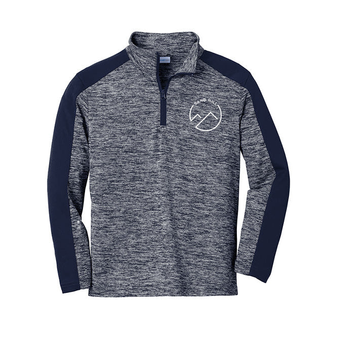 Sand Hill Stable Youth Sport-Tek PosiCharge Heather 1/4 Zip Pullover