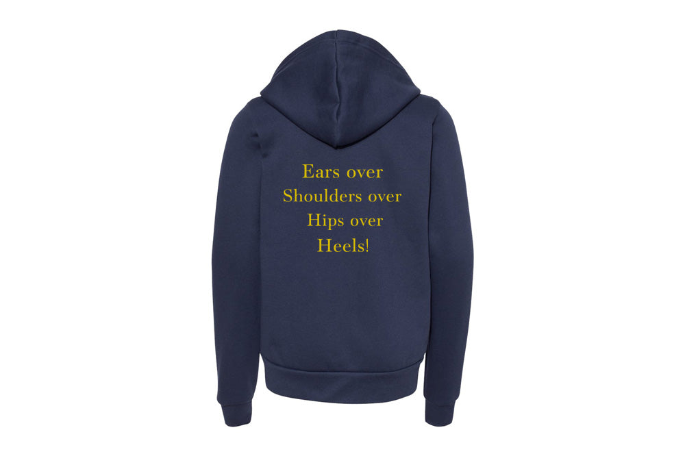 EQ Lete Youth Fleece Full-Zip Hooded Sweatshirt