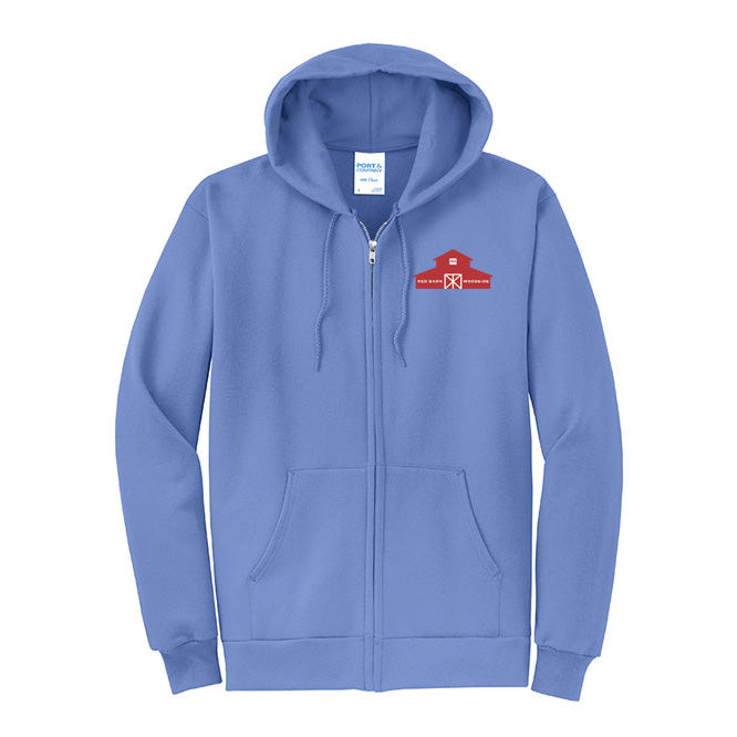Red Barn IEA Men's Port & Company Fleece Zip-Up Hoodie