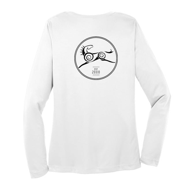 Sandhaven Women's Sport-Tek Long Sleeve Competitor V-Neck