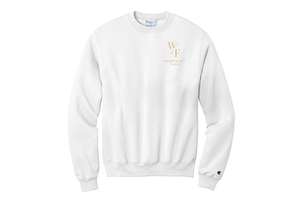 Wanderlust Farm Unisex Champion Powerblend Crewneck Sweatshirt