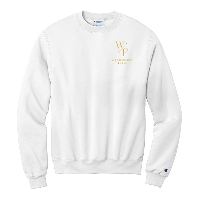 Wanderlust Farm Unisex Champion Powerblend Crewneck Sweatshirt