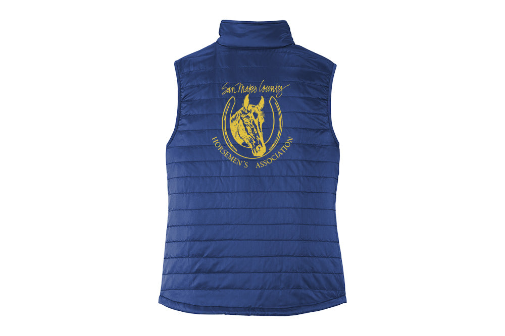 SMCHA Women's Port Authority Packable Puffy Vest