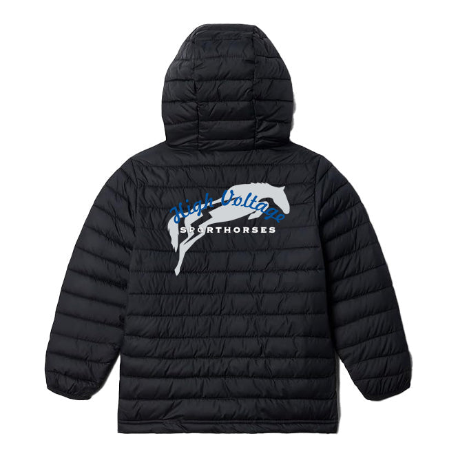 High Voltage Sporthorses Youth Columbia Powder Lite Jacket