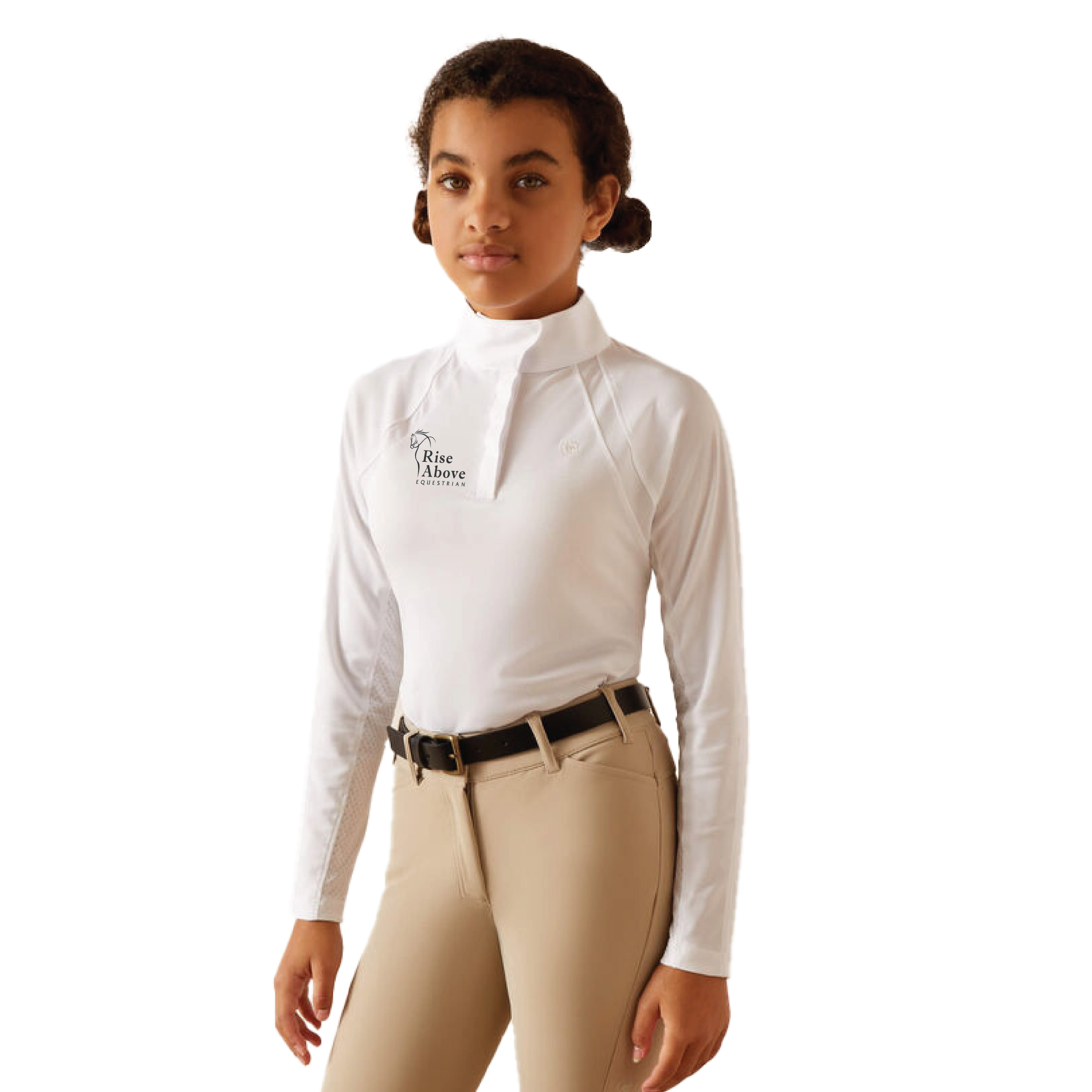 Rise Above Equestrian Youth Ariat Sunstopper Show Shirt