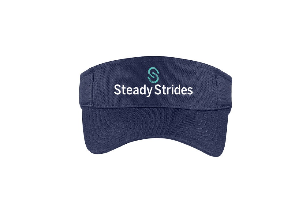 Steady Strides Sport-Tek PosiCharge RacerMesh Visor
