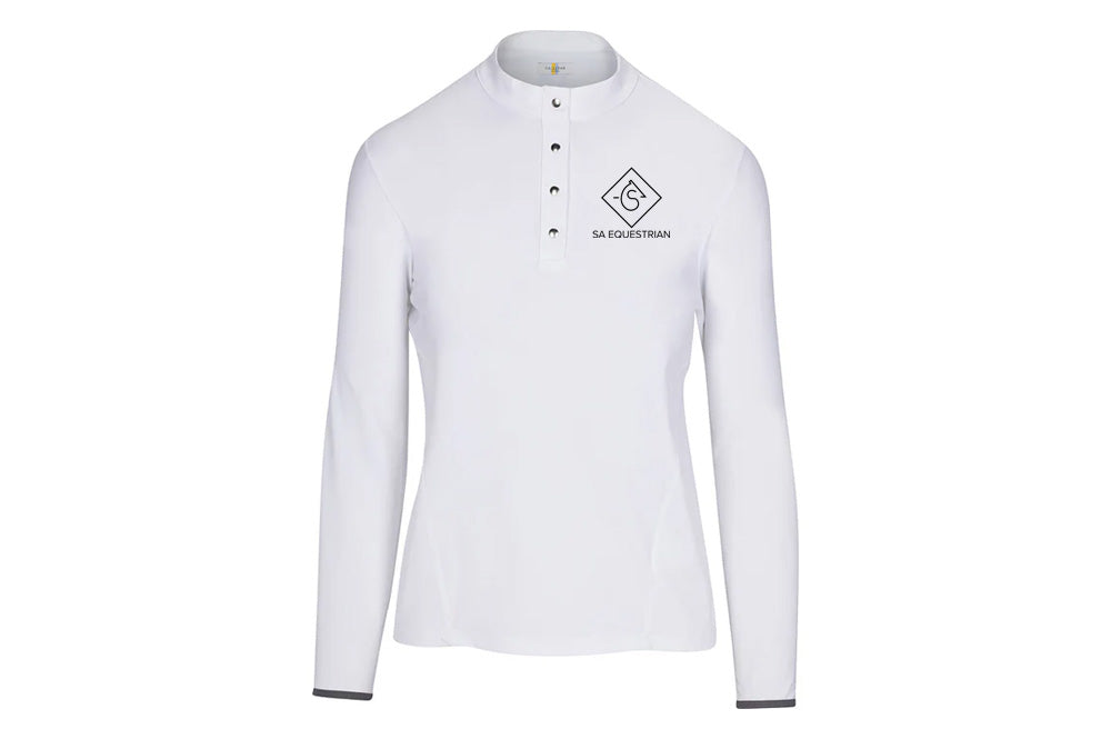 SA Equestrian Women's Callidae Long Sleeve Tech Polo