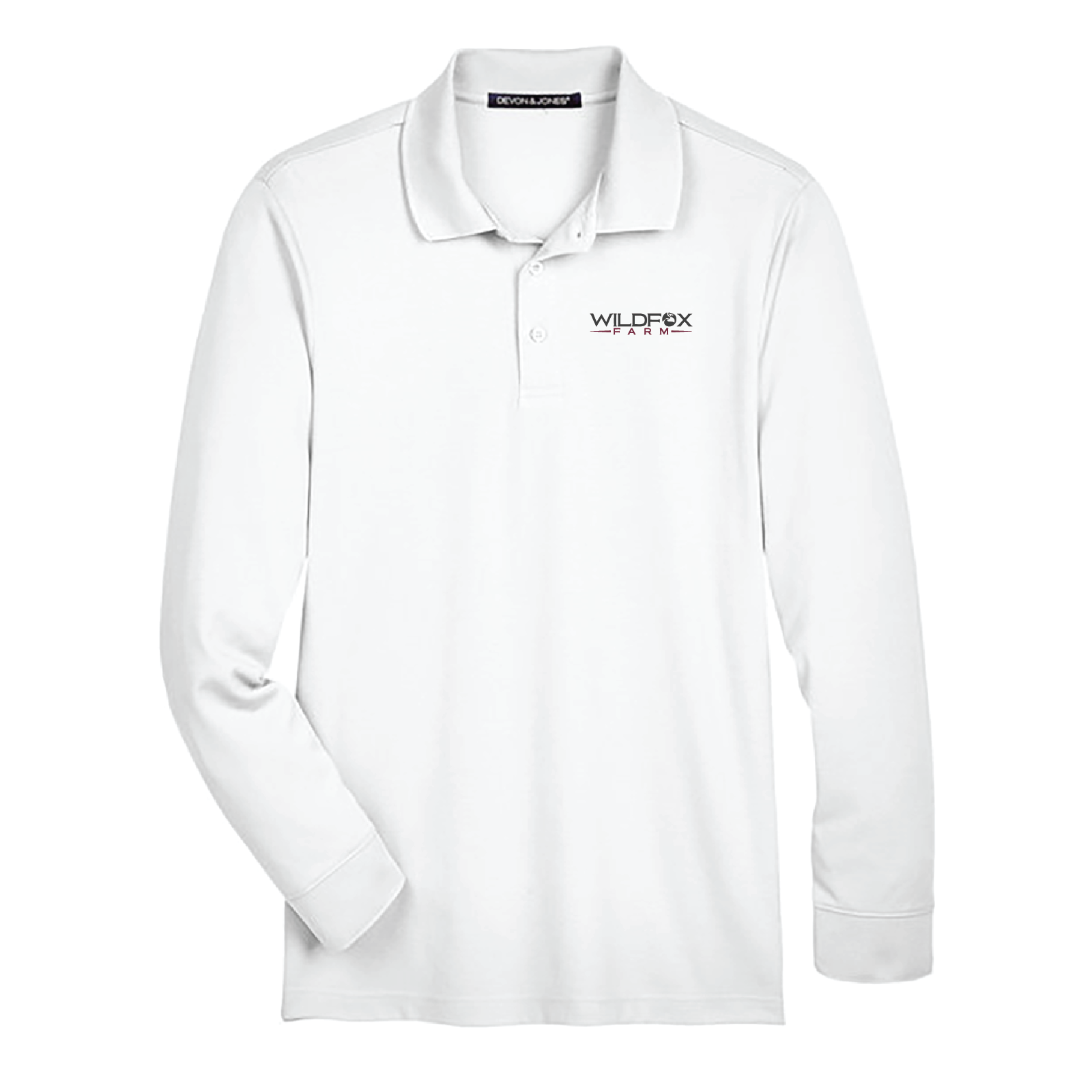 Wildfox Farm Men's Devon & Jones Long Sleeve Performance Polo