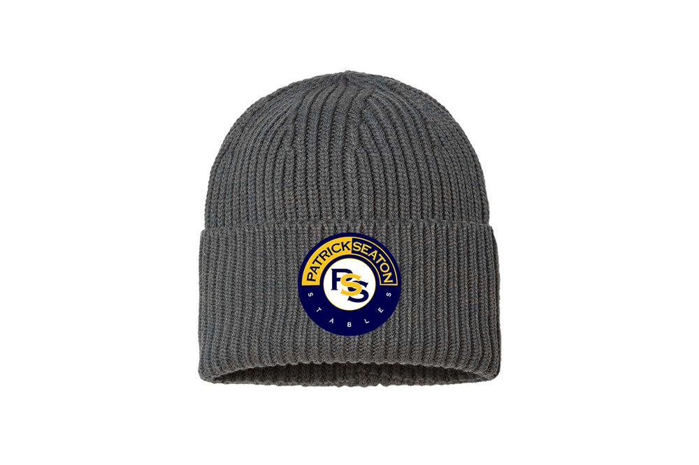 Patrick Seaton Chunky Rib Cuffed Beanie